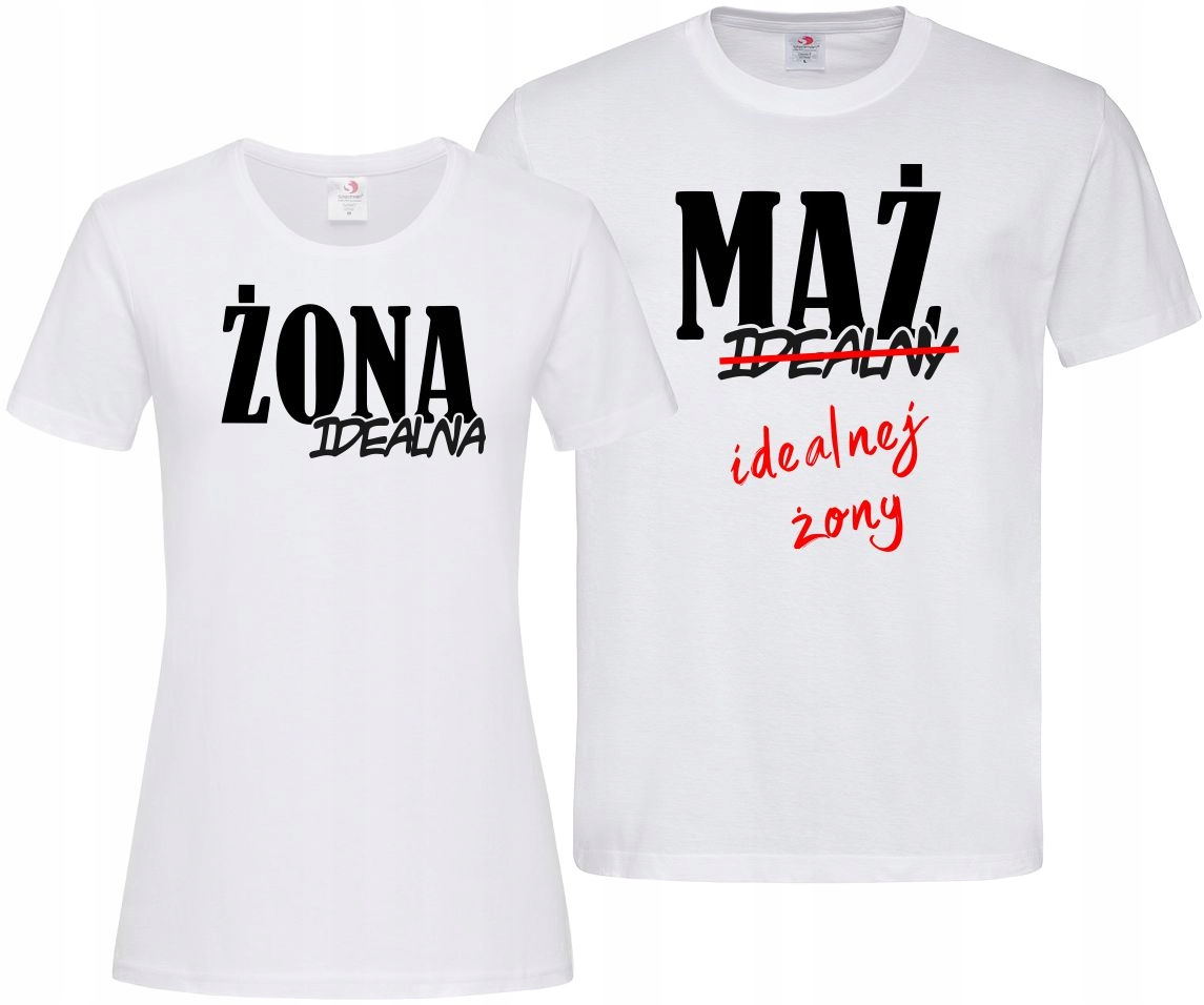 

Koszulki Dla Zakochanych Mąż Zony Idealnej Żona