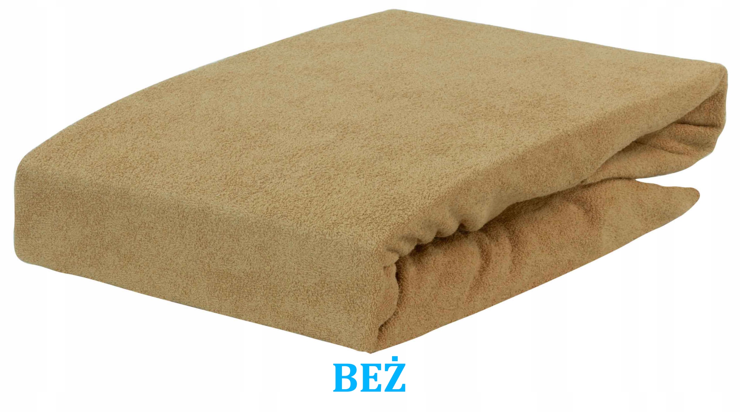 

Prześcieradło Frotte Z Gumką 200x220 Beżowe