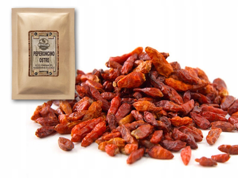 PEPERONCINO WŁOSKIE 20 G BARDZO OSTRE CAŁE PAPRYCZ
