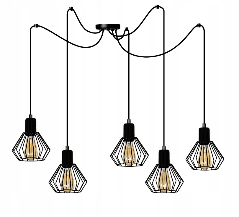 

Lampa Sufitowa ,żyrandol Diament Pająk 001-20