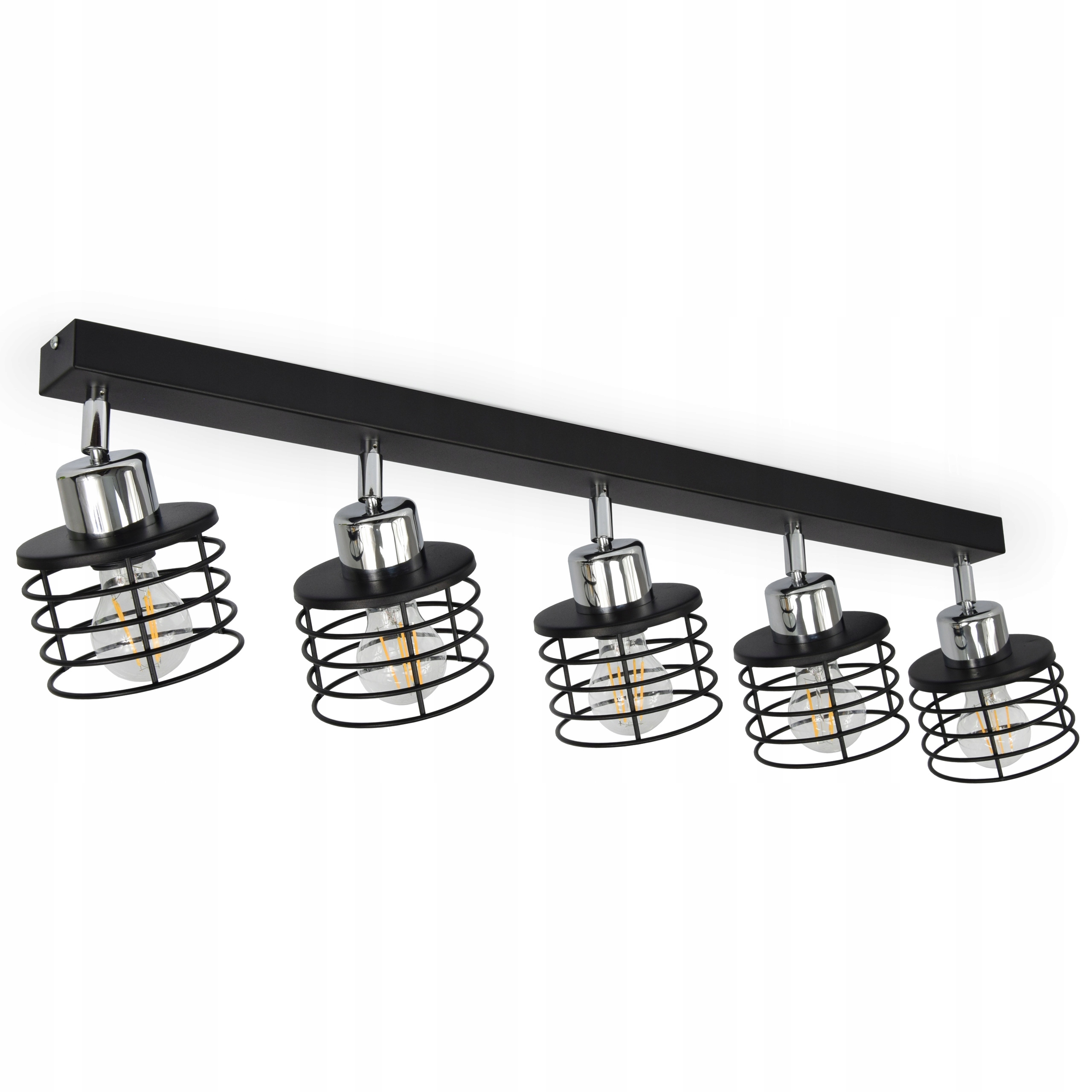 Lampa Lustr Stropní Svítidlo Stropní Led Vigo Chrom E27