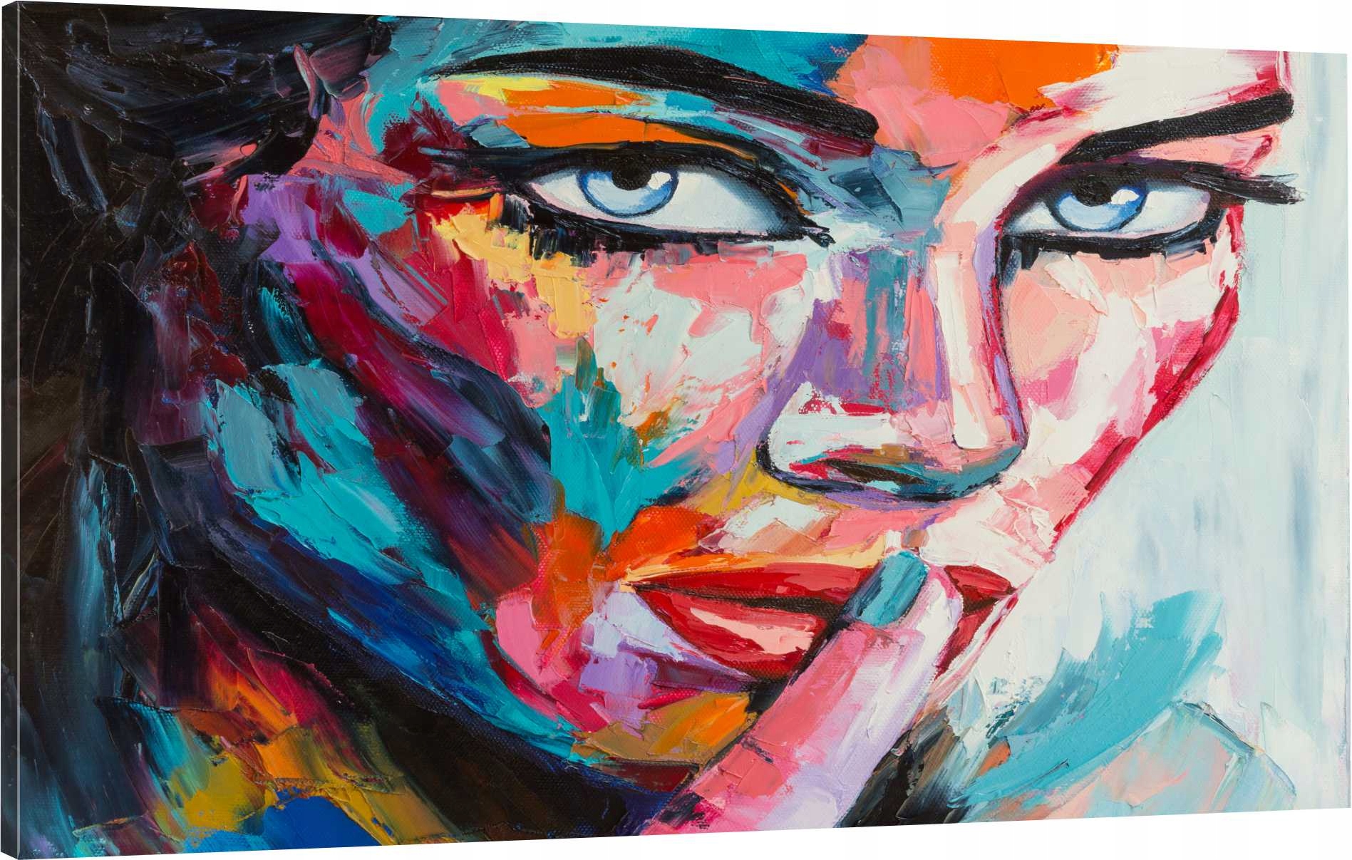 

Obraz Na Płótnie twarz kobieta kolory 110x70