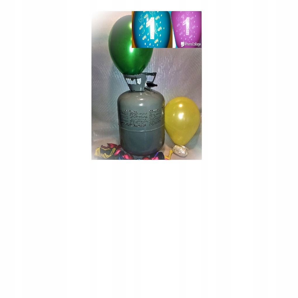 Butla Z Helem Balony na 1 urodziny Roczek 50 Szt