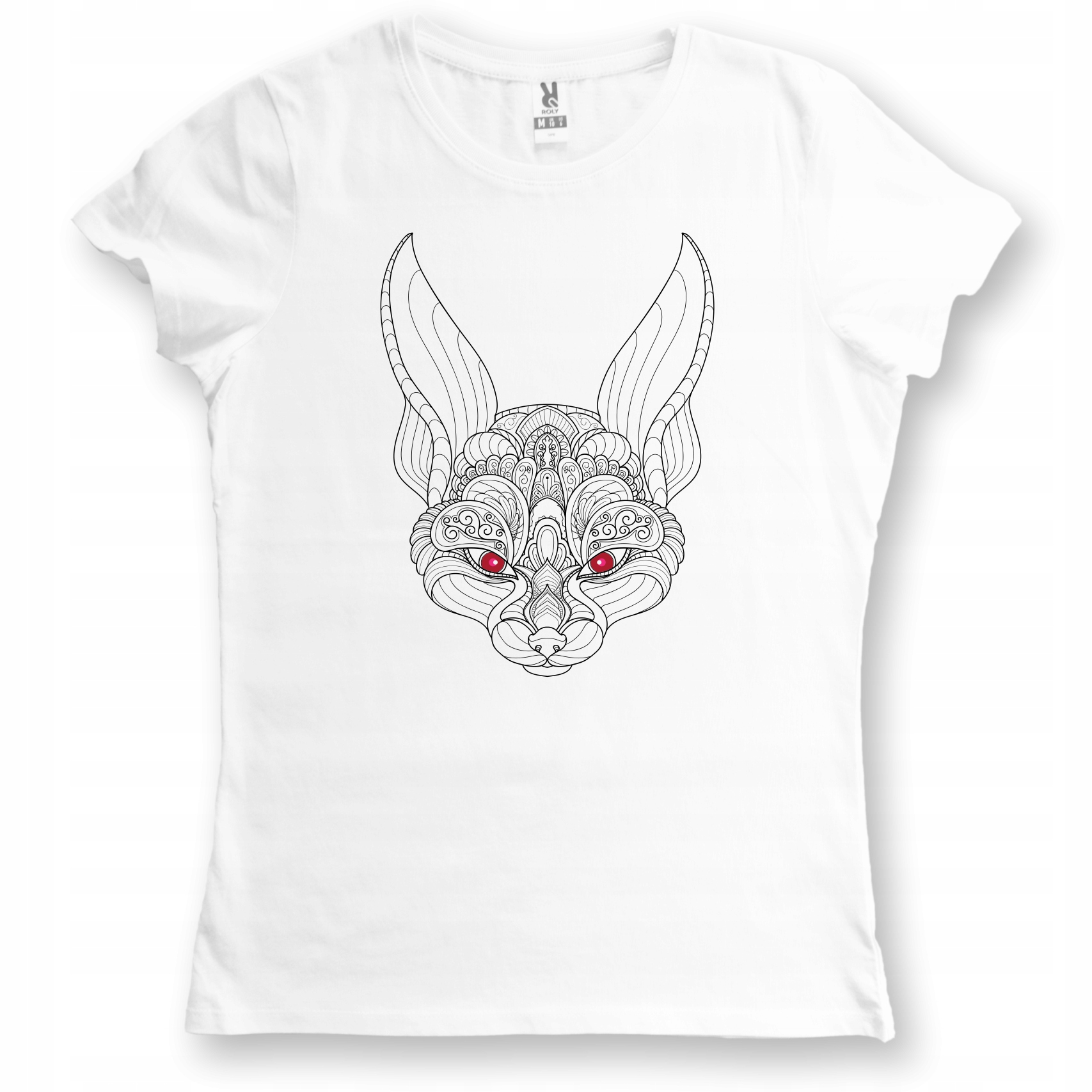 

Koszulka damska Lis Hypnotic Artistic Red Oczy S