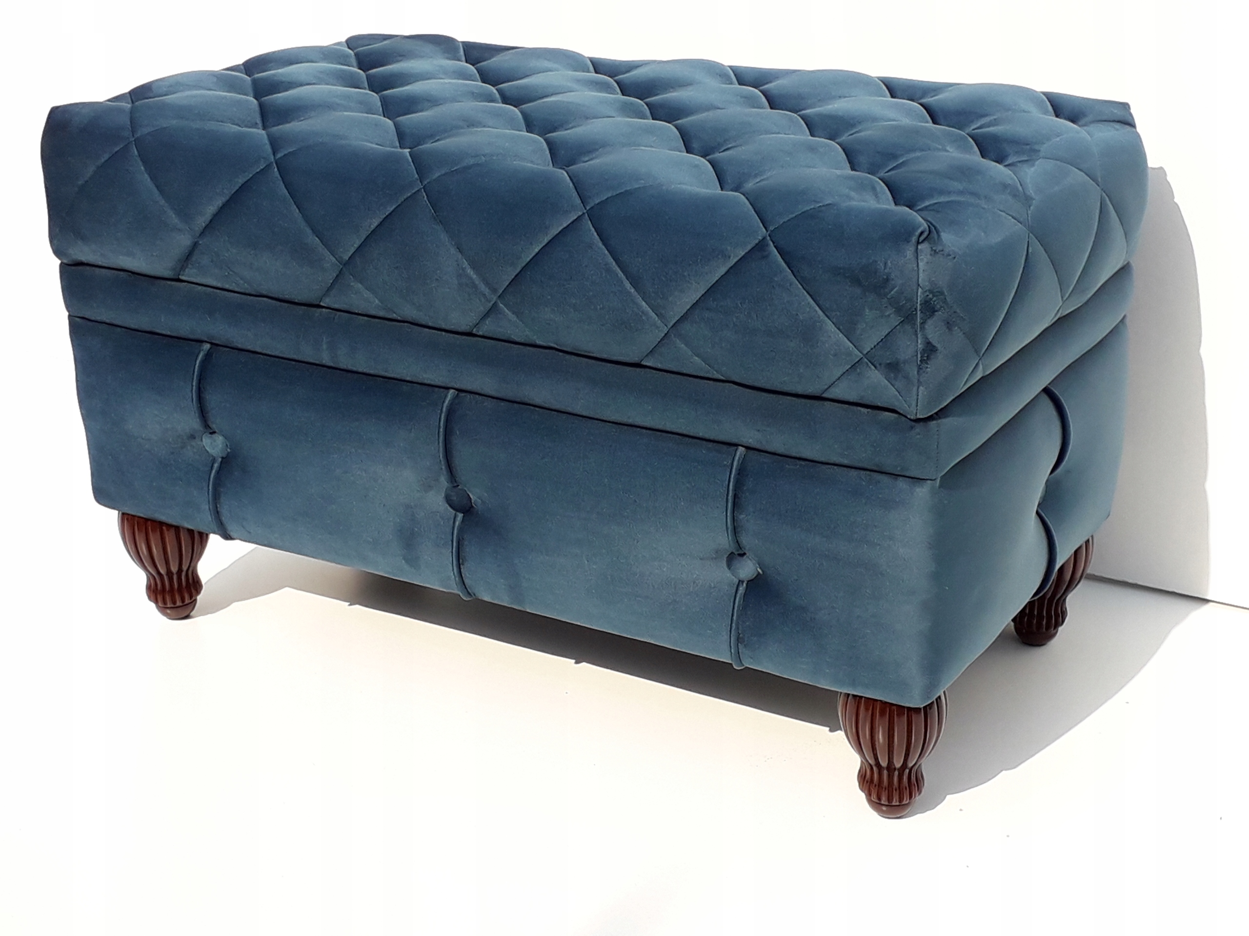 PUFA Victoria PUF ŁAWKA SKRZYNIA PIKOWANA POJEMNIK