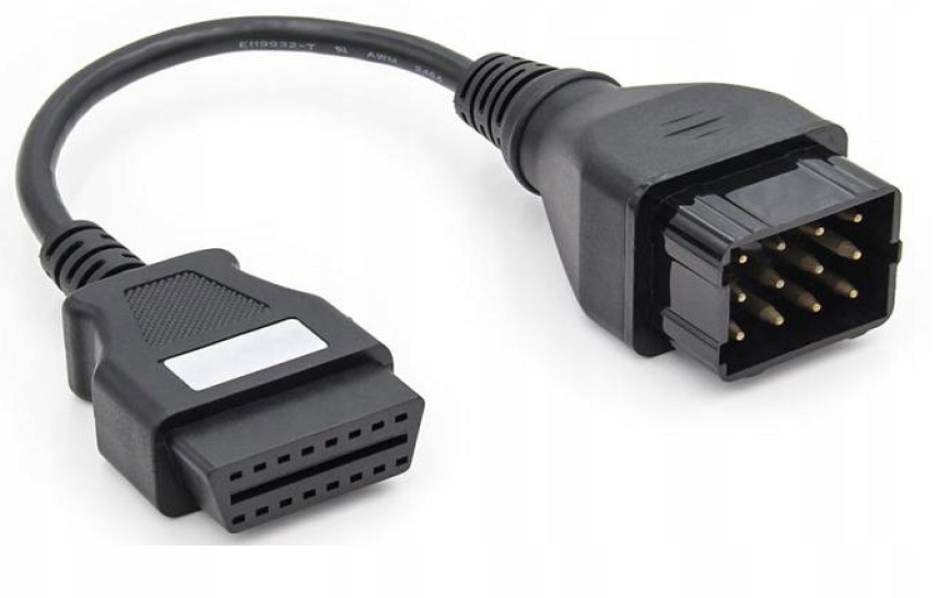 

Przejściówka Kabel Adapter 12PIN OBD2 Renault