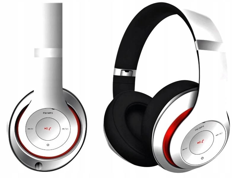 

Słuchawki z Mikrofonem Bluetooth Bezprzewodowe Fm