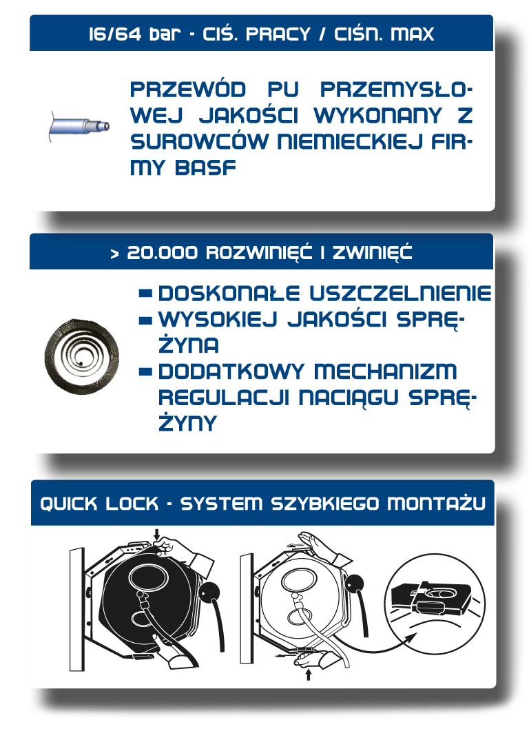 ADLER AD 1210i ZWIJADLO Z PRZEWODEM PU 12x8MM 10M Producent code 3122 0