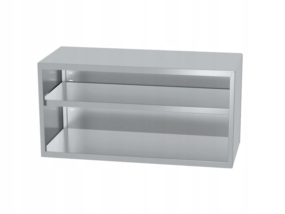 SZAFKA PÓŁKA WISZĄCA ZE STALI KWASOODPORNEJ 120 CM