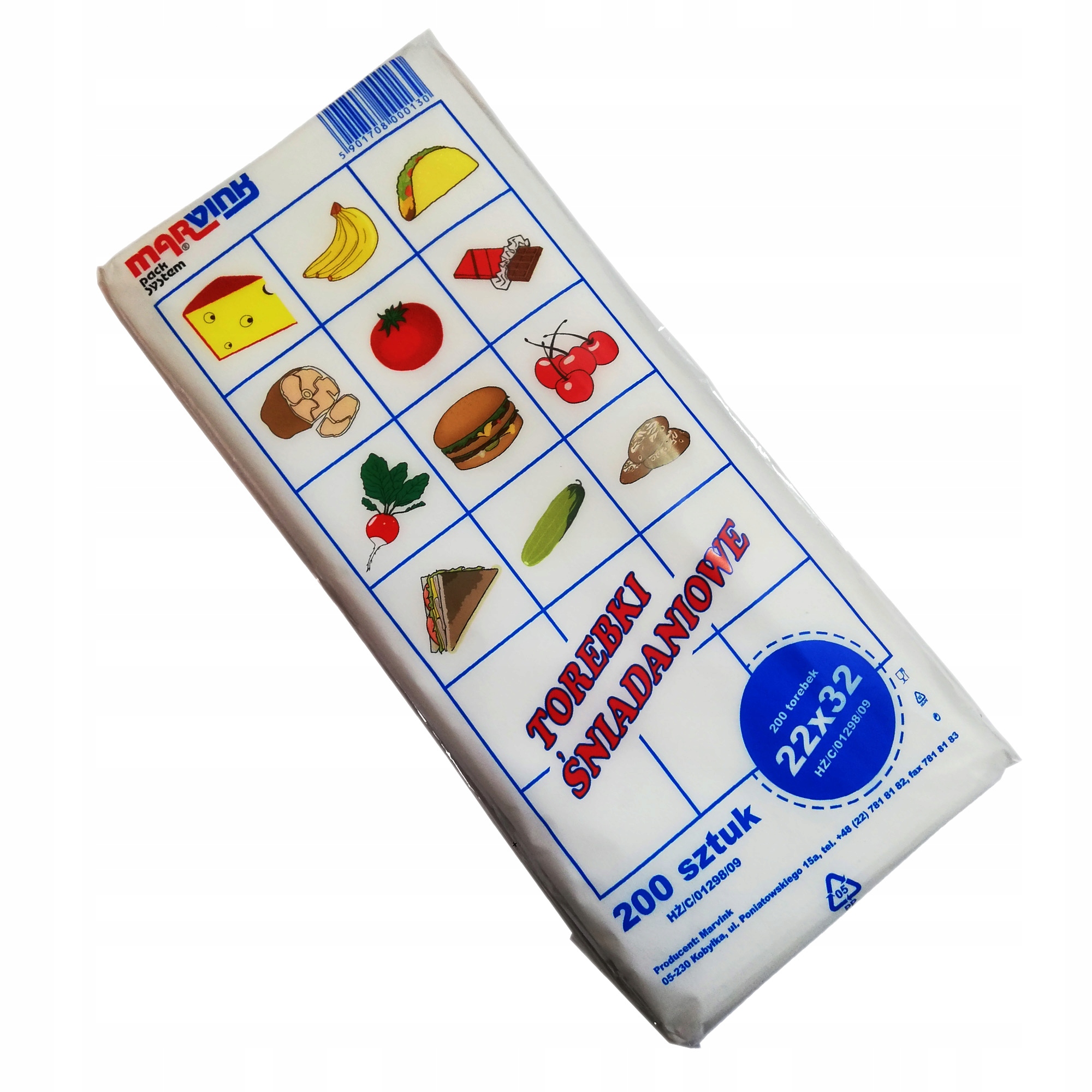 

Woreczki Torebki Reklamówki Śniadaniowe 22x4x32