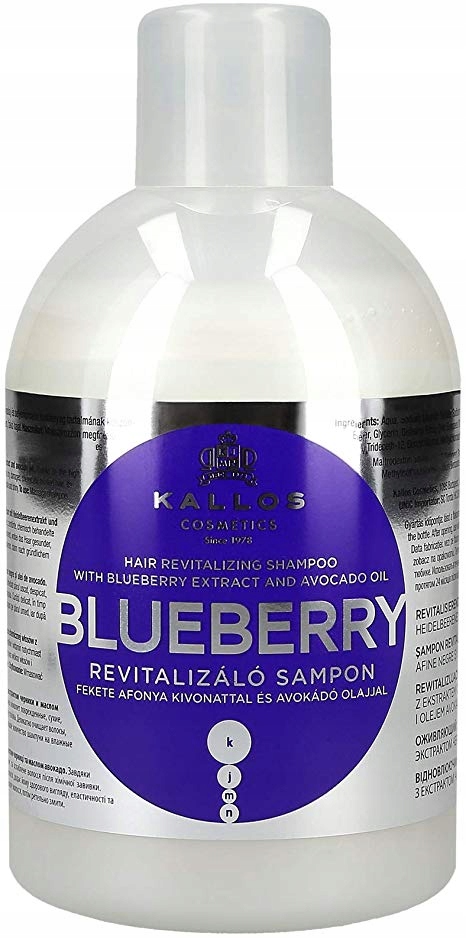 

Kallos Blueberry Szampon Do Włosów Jagoda 1000ml