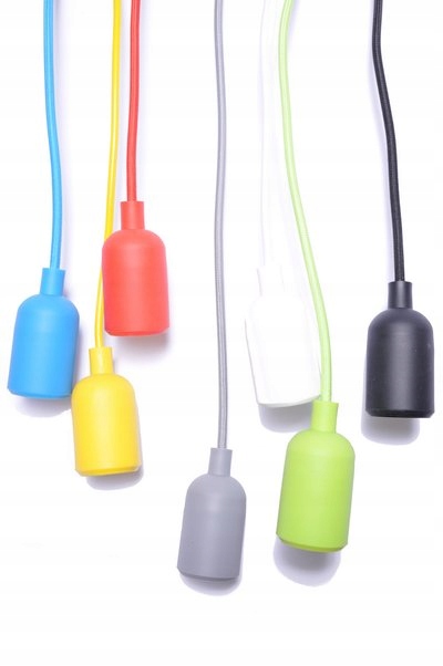 

Lampa wisząca Zwis Pod Żarówkę Sylikonowy