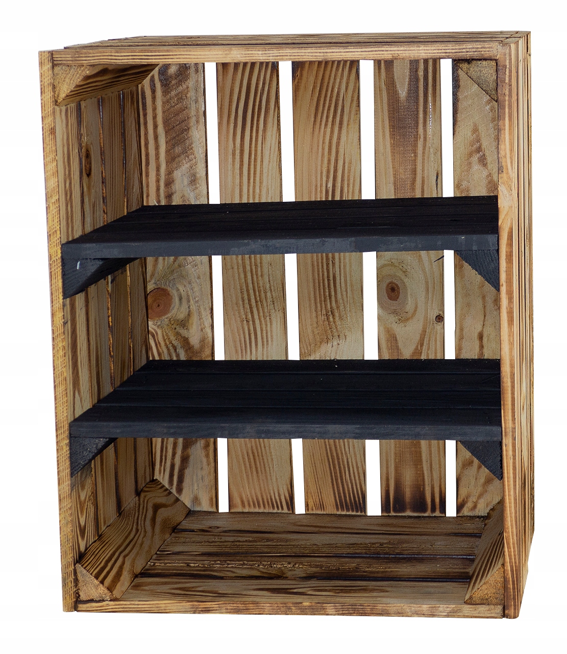 Skrzynka Drewniana dekoracyjna półka szafka