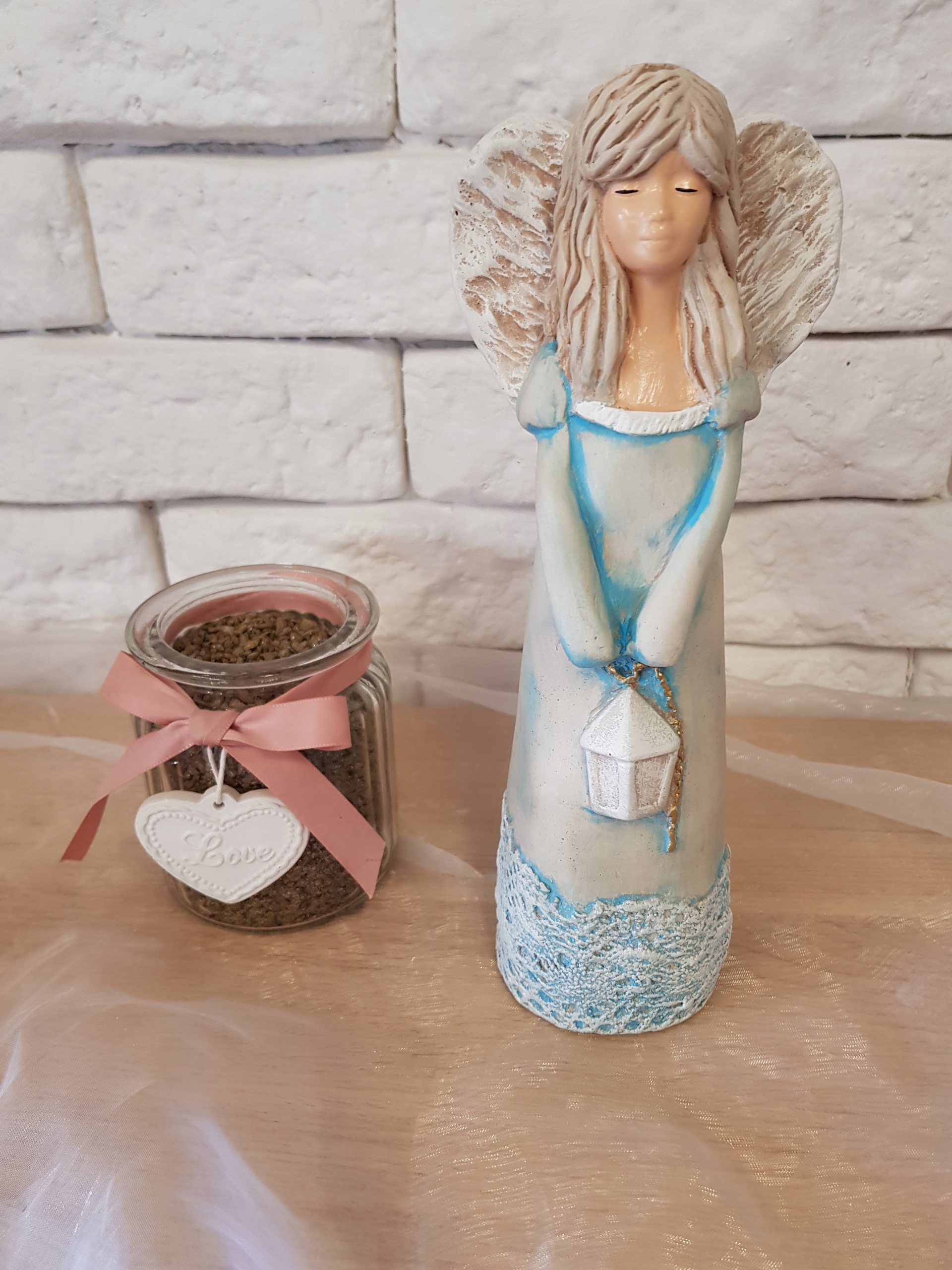 ANIOŁEK FIGÓRKA UPOMINEK PAMIĄTKA KOMUNI ŚWiĘTEJ Kod producenta 143 f