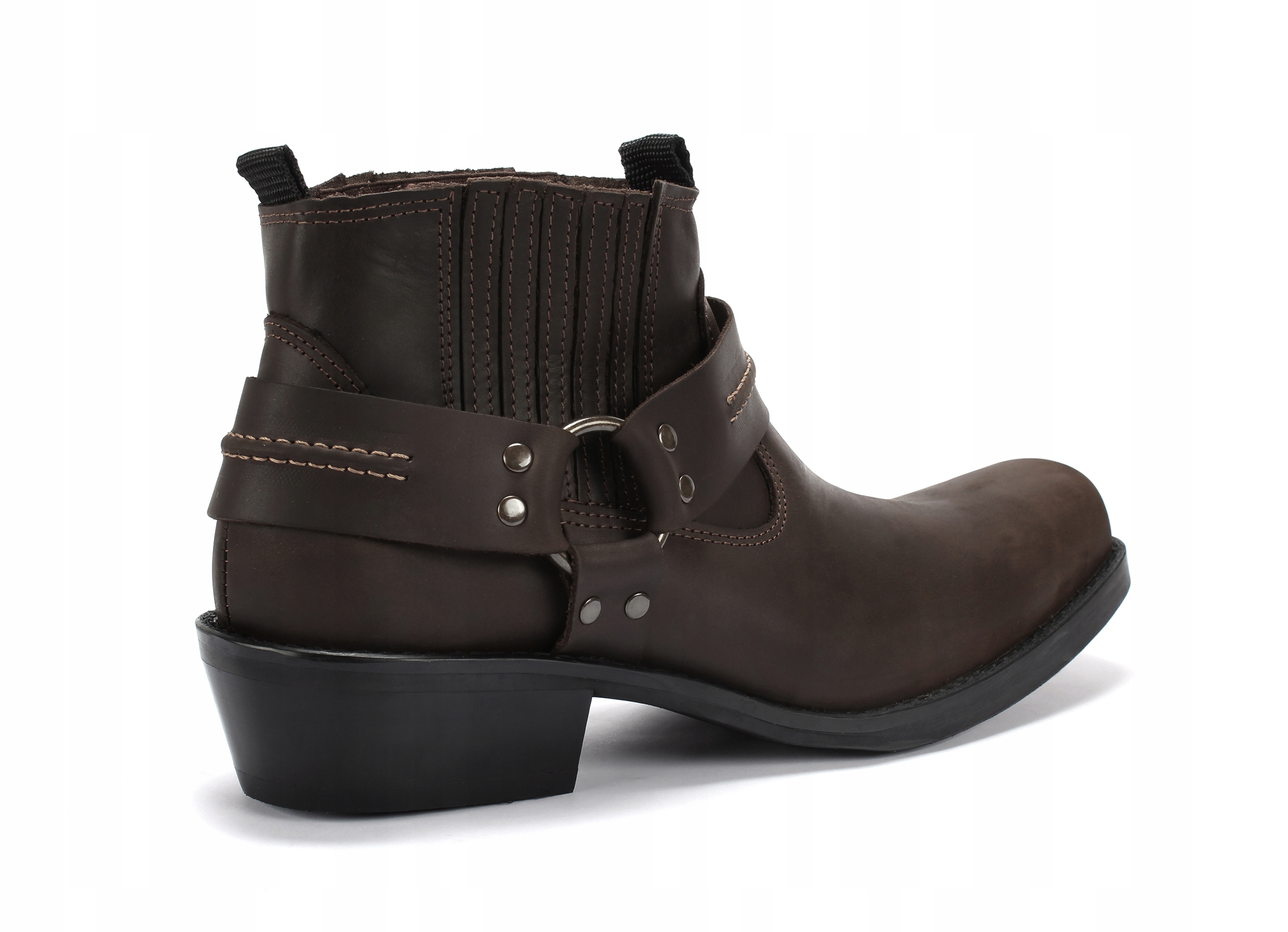 Kowbojki model K-608 Skóra NOWOŚĆ POLSKI PRODUCENT Długość wkładki 30.5 cm