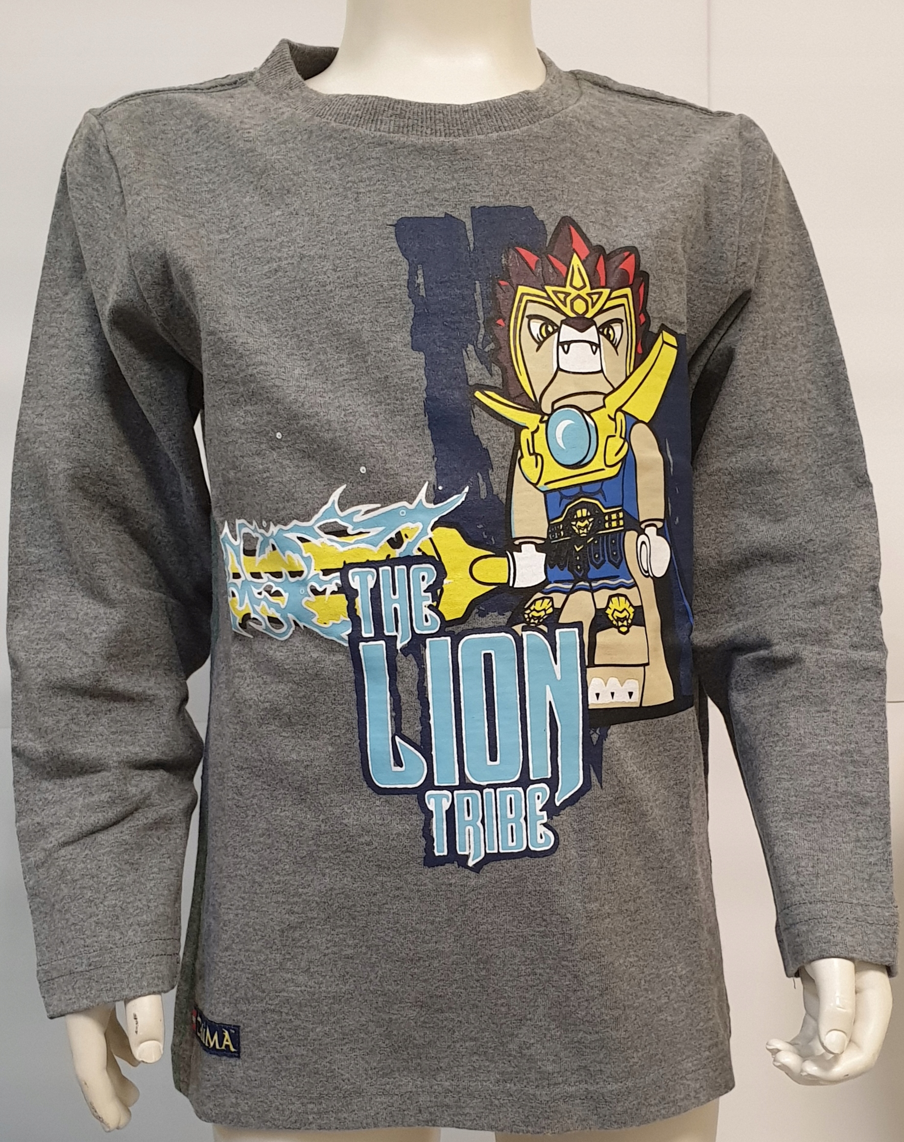 

Bluzka Lego Chima Thor 703 szara r.134