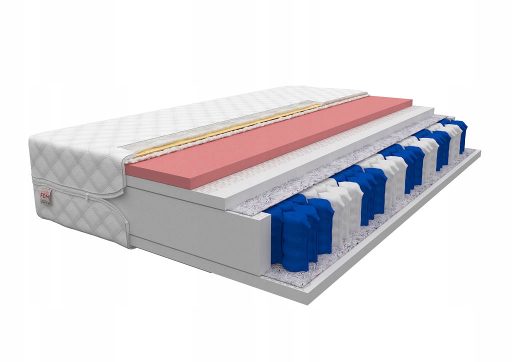 Materac SOLARIS 18X140X200 VISCO T25 Kieszeniowy