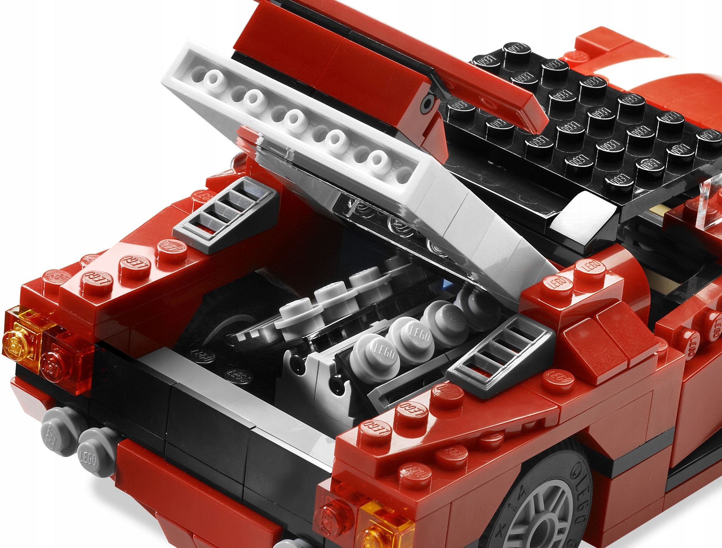 LEGO Creator 3 w 1 3w1 5867 Super Speedster Set Zdobywca Szos 5867 + GRATIS Numer produktu 5867