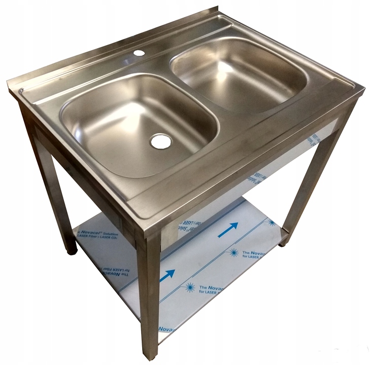 Dřez 2-komorový 80-60-85