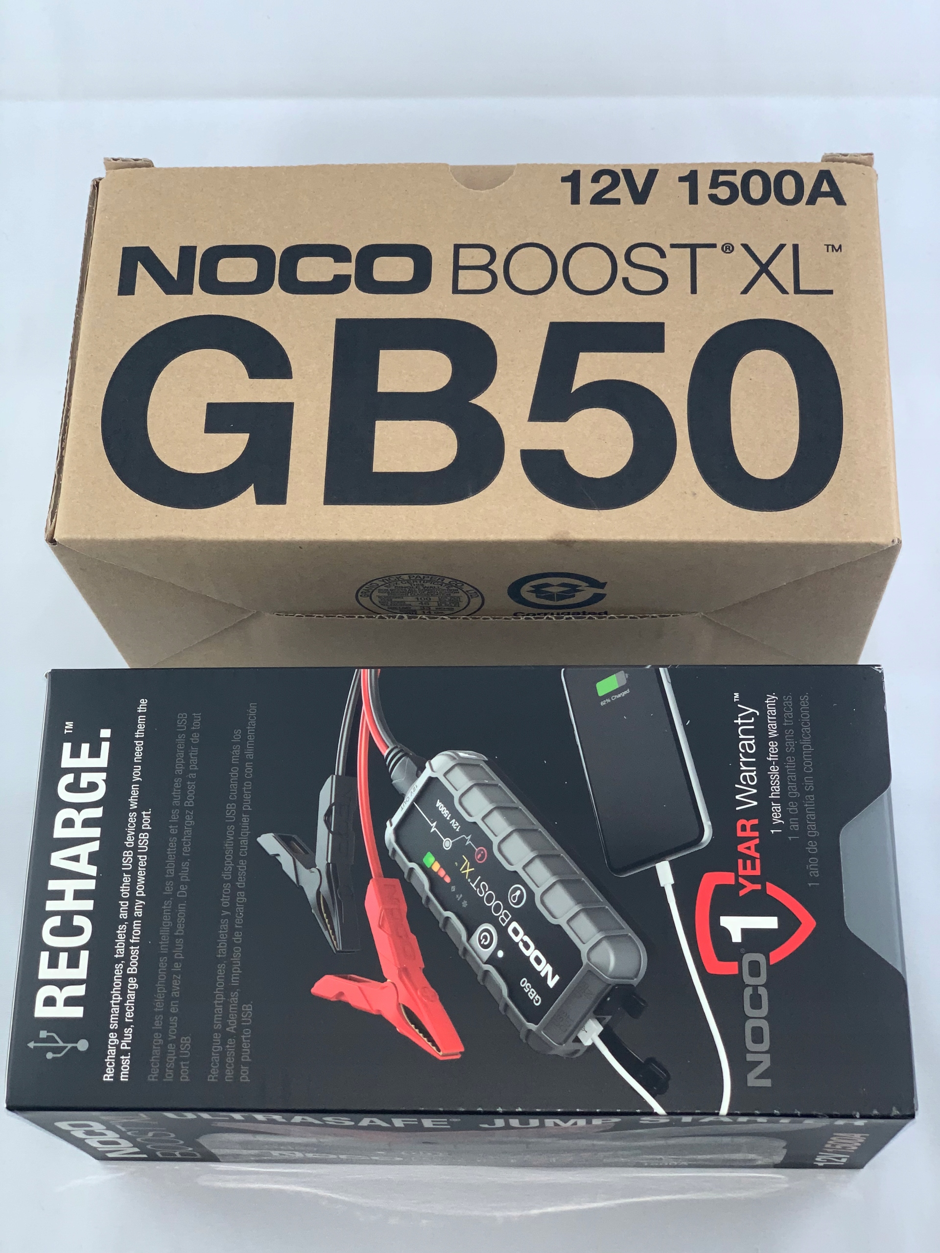 NOCO GB50 JUMP STARTER 12V 1500A NOWOSC Producent code GB50