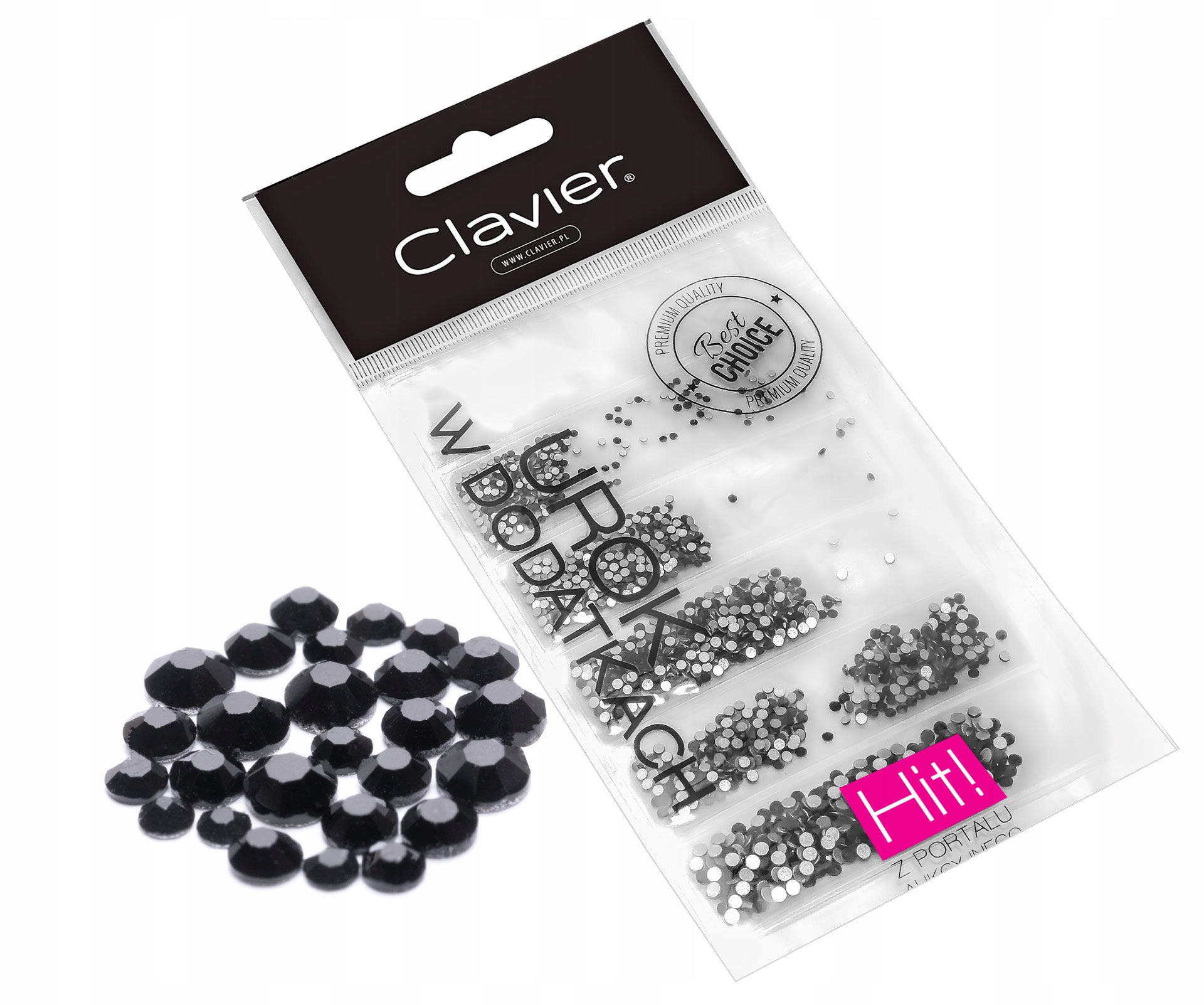 

Cyrkonie Szklane Ozdoby Różne Rozmiary 1440 Szt