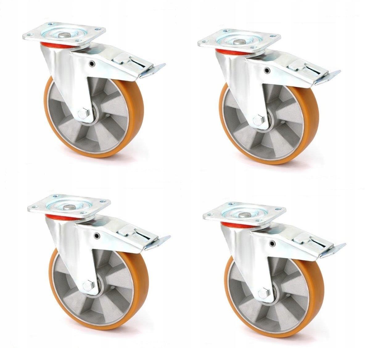 kolečka lešení otočná 1200 kg 200 mm