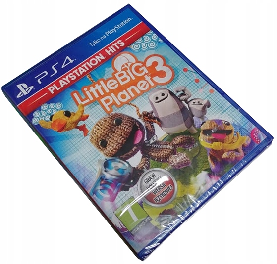 LITTLE BIG PLANET 3 / PS4 / PL dubbing /NOWA