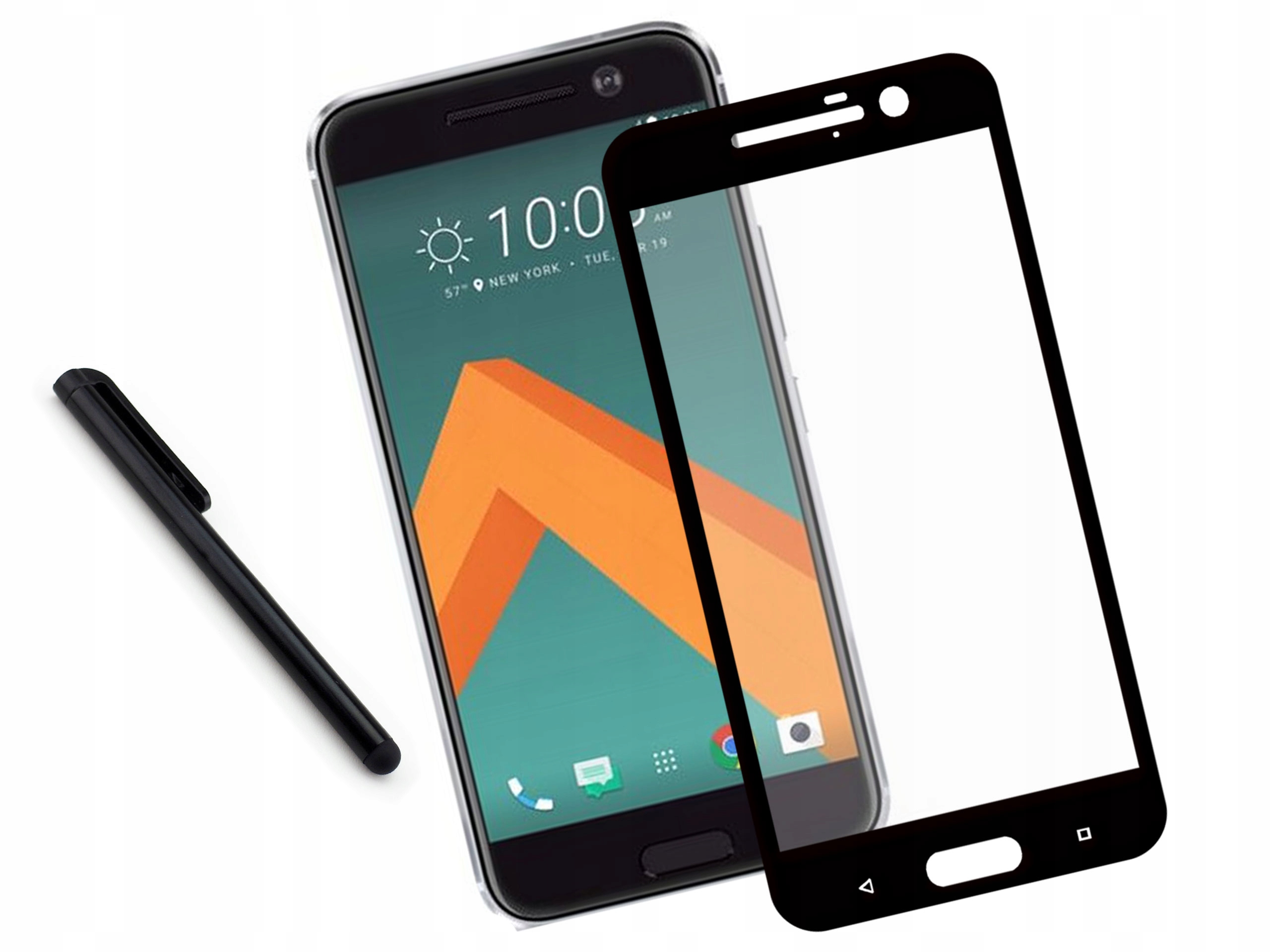 

Szkło hartowane 9H 3D do telefonu Htc M10 Czarne
