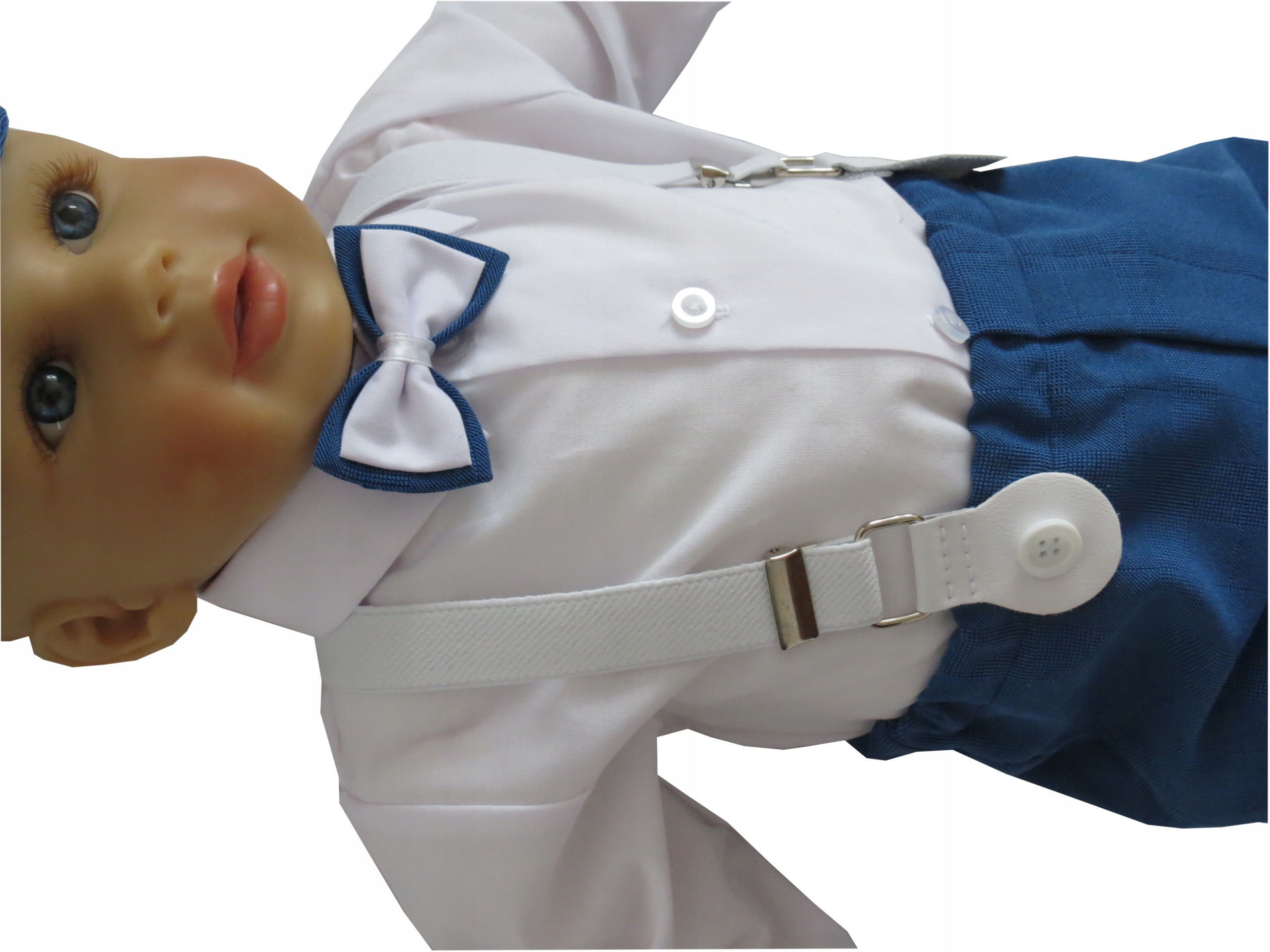 Ubranko do chrztu dla chłopca garnitur komplet R68 Okazje chrzest