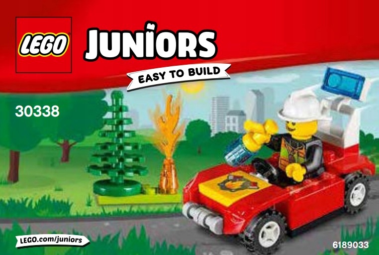 Lego Juniors 30338 Samochód Strażacki Choinka Nowe