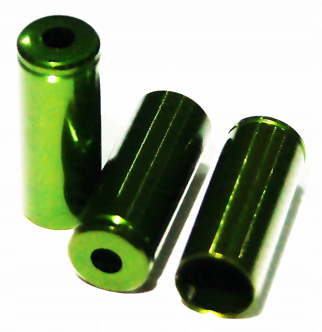 

Końcówki 5mm Alu Cnc Pancerza Hamulca Zielone Mb