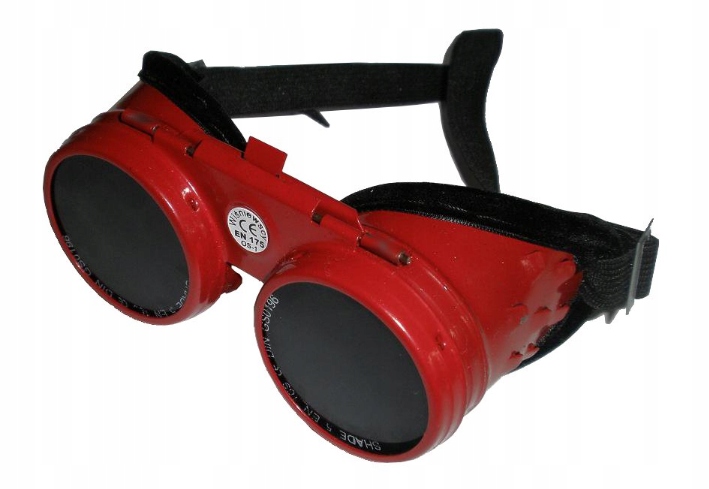 GOGLE OKULARY SPAWALNICZE METALOWE ODCHYLNE