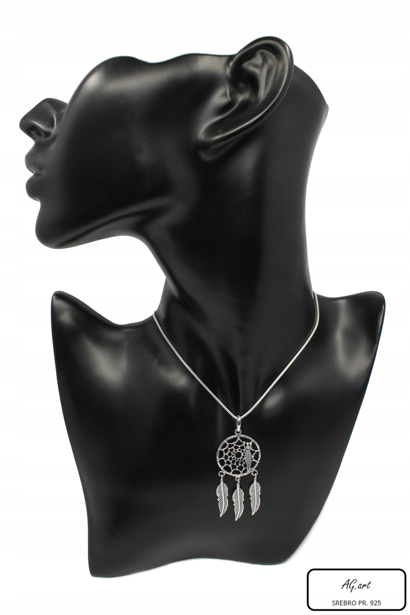 

Wisior naszyjnik Łapacz Snów srebro pr.925 prezent