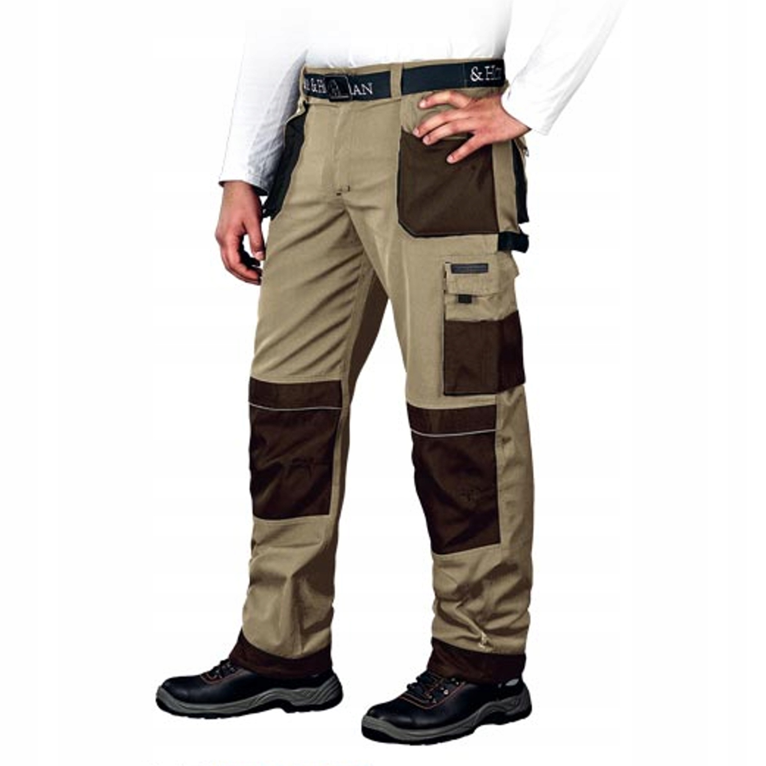 Spodnie robocze długie Leber&Hollman Lh-fmn-t r. 58 wzr 182-188 pas 104-108