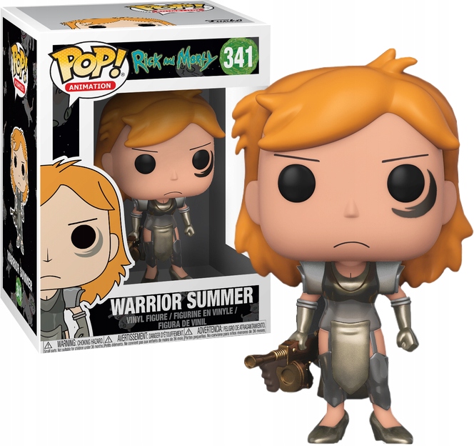 Funko POP! Rick & Morty Warrior Summer 341