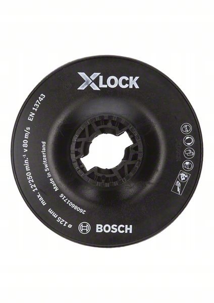 

Talerz oporowy twardy 125mm X-lock Bosch