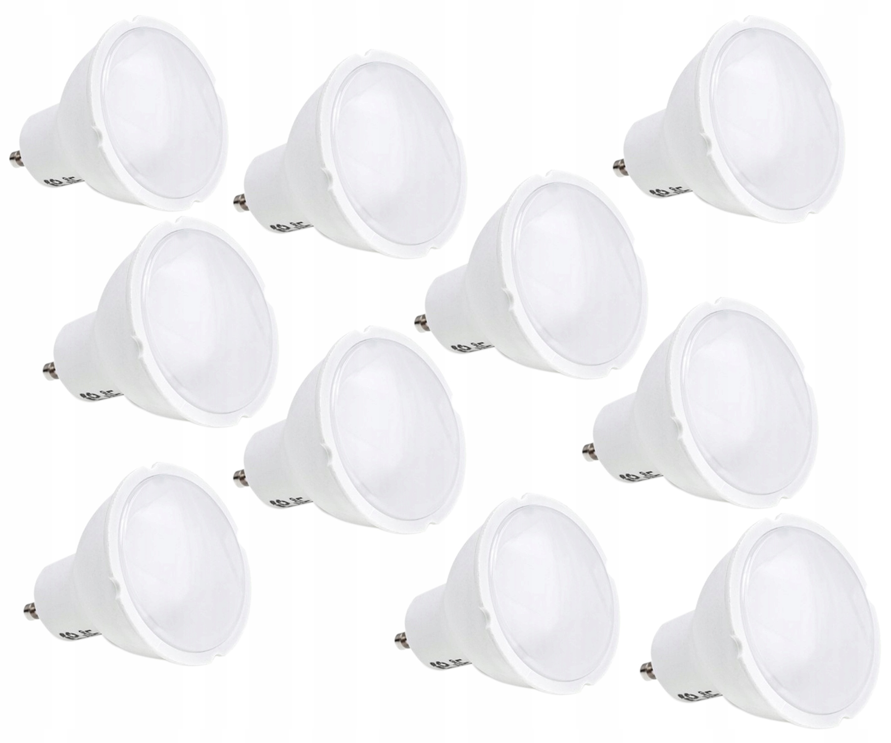 

10 x Żarówka Led GU10 5W niemrugająca barwa Ciepła