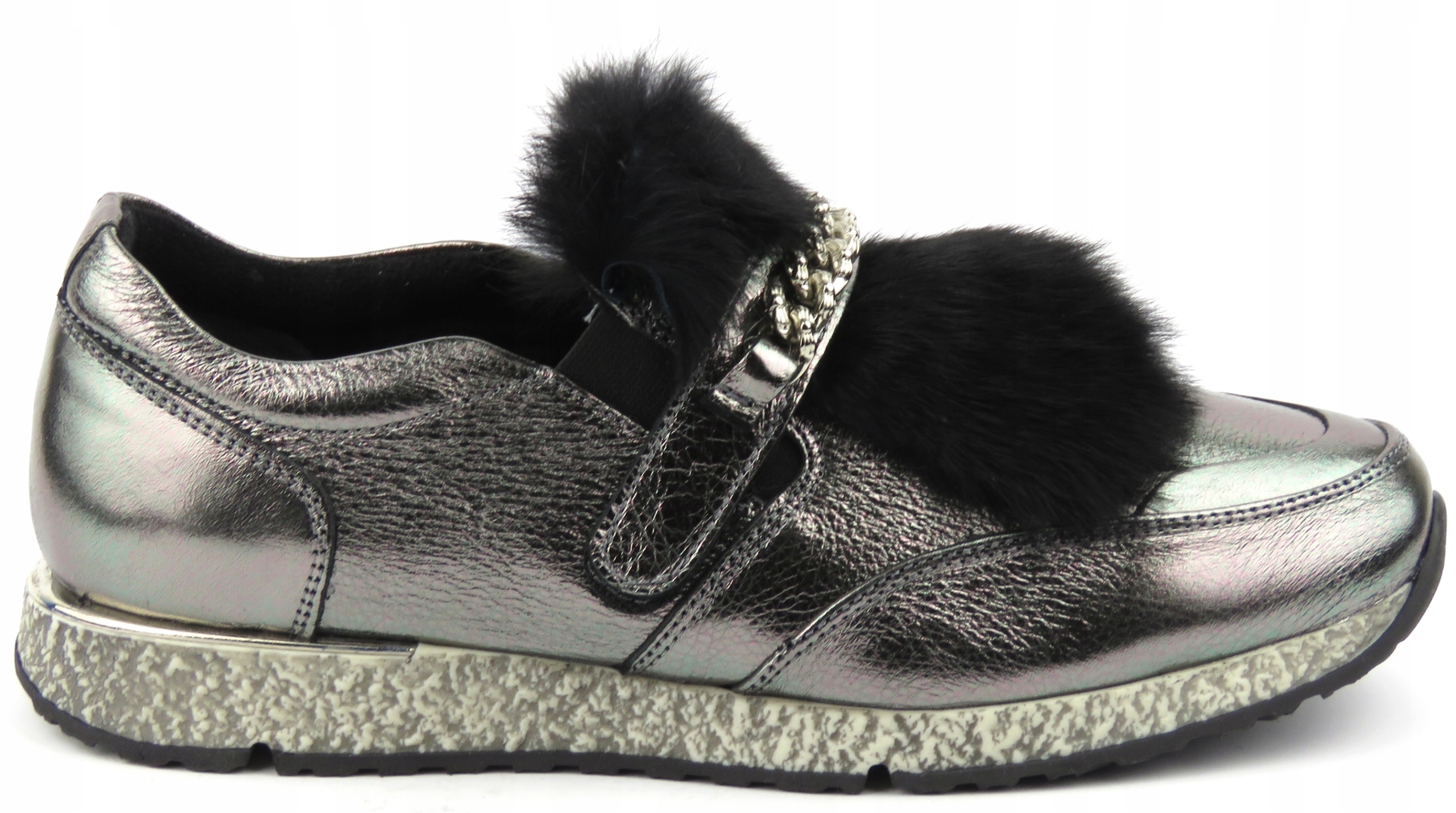 

Półbuty Sneakersy Mokasyny VENEZIA973R94 Skóra B38