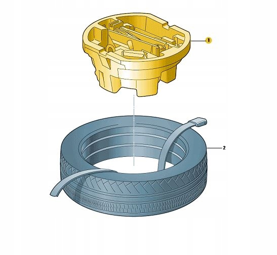 3V0093860B - КОМПЛЕКТ ДЛЯ ЗАМЕНЫ КОЛЕСА 16 