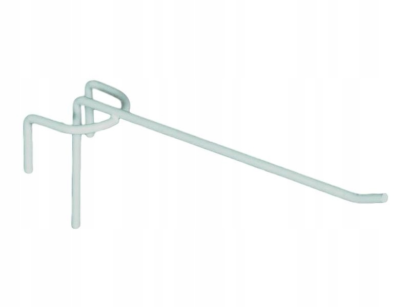 HAK DO KRAT BIAŁY ZAWIESZKA ZAWIESZKI HAKI L-25CM