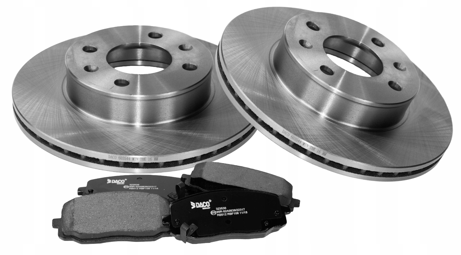 Диски x2 колодки передний для i10 БА ИА Киа Пиканто та