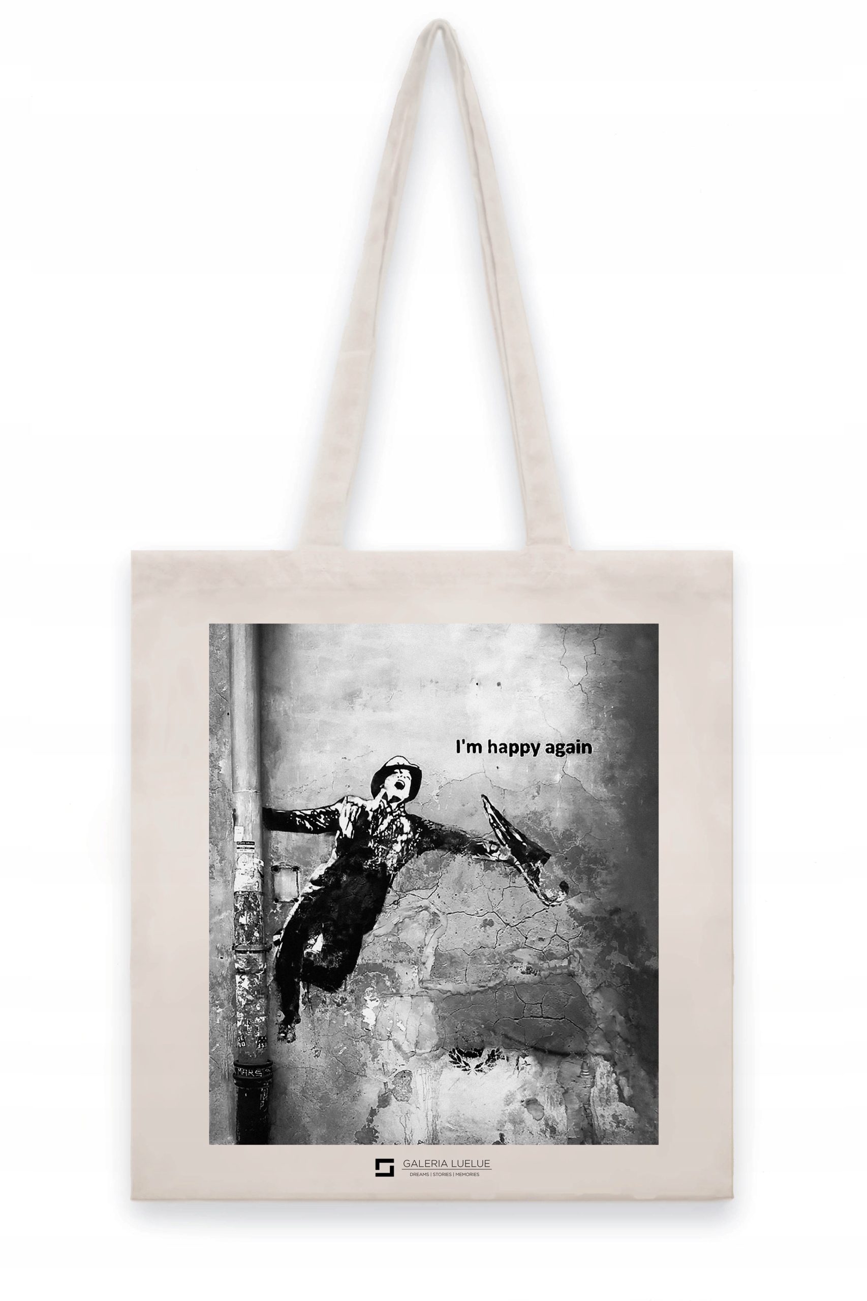 

Torba bawełniana Eko siatka Happy Again Street Lue