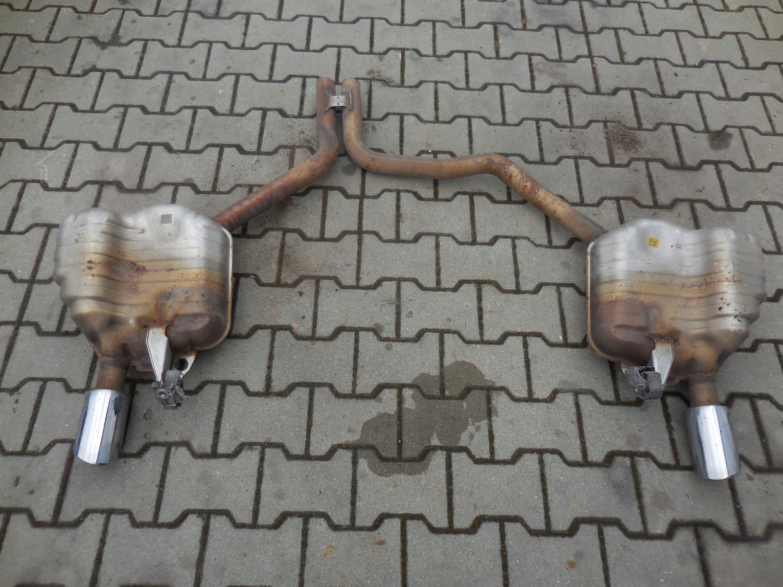 AUDI A7 A6 C7 задній глушник правий 4g0253612c