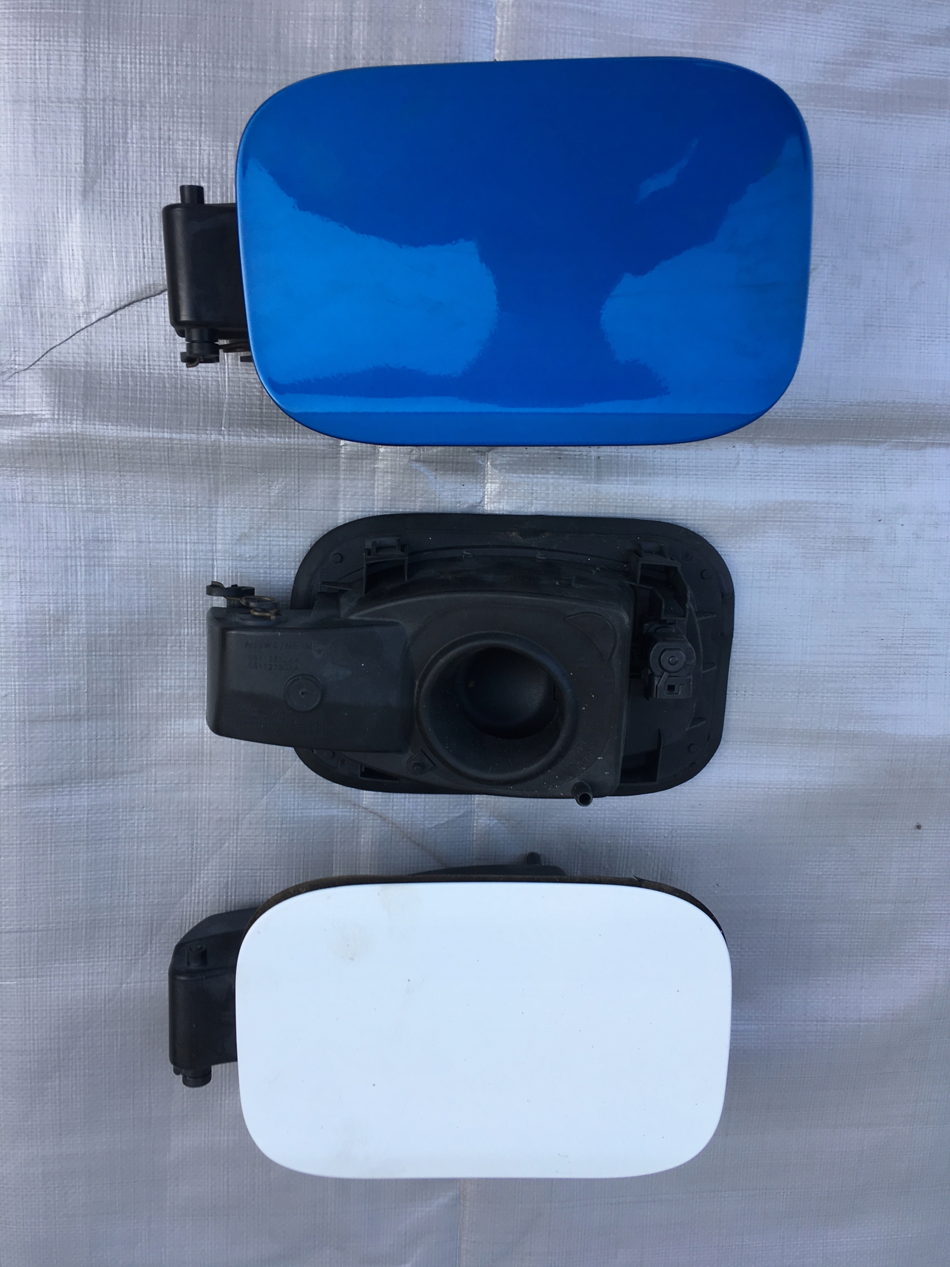 Jeep Compass II klapka wlewu paliwa 2018-