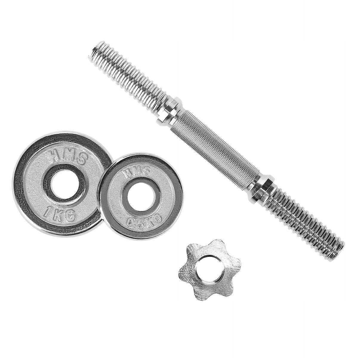 HANTLE regulowane ZESTAW 2x7,5kg SZTANGIELKI HMS Waga zestaw