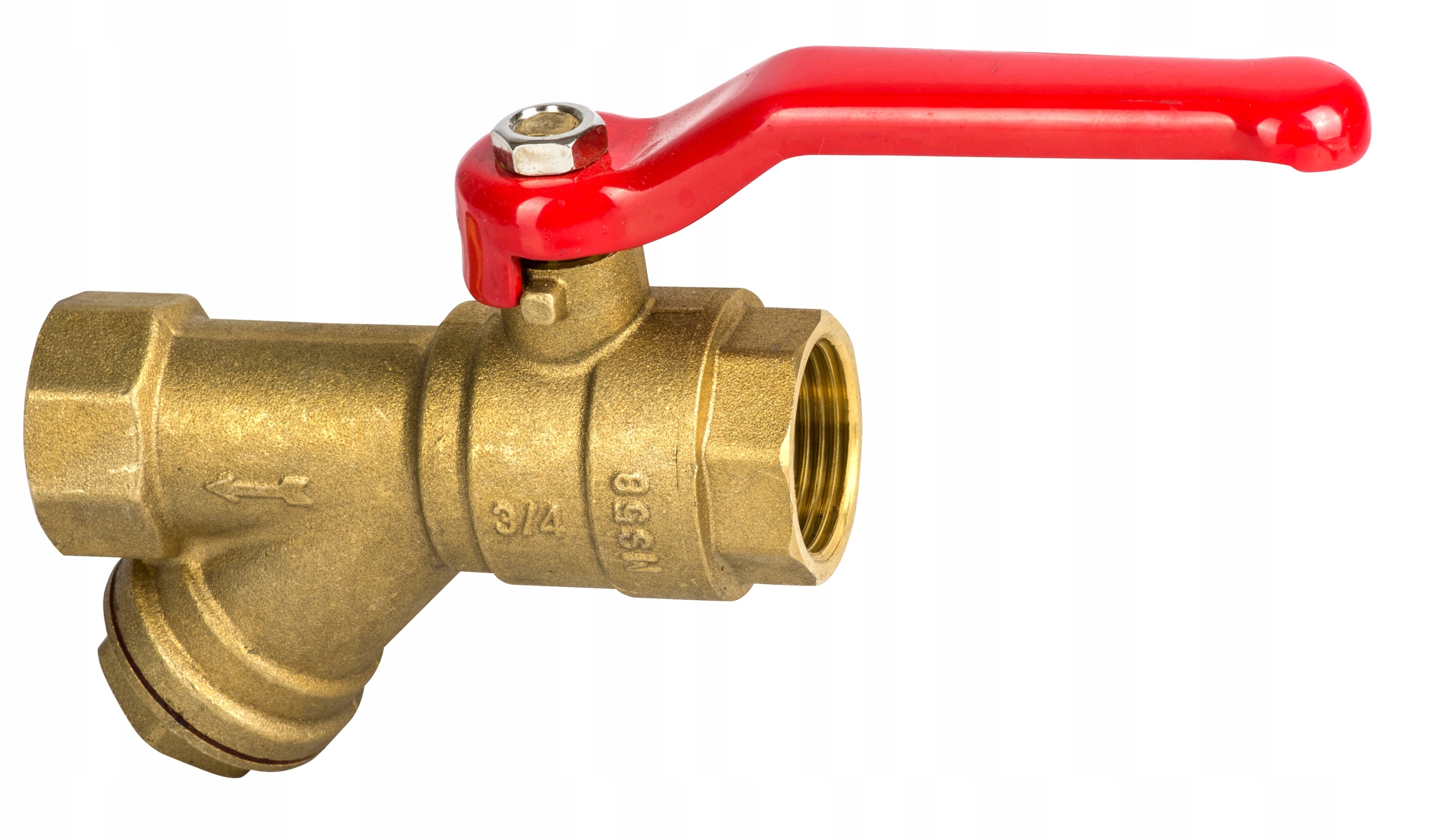 

Zawór kulowy z filtrem 1" i dławicą