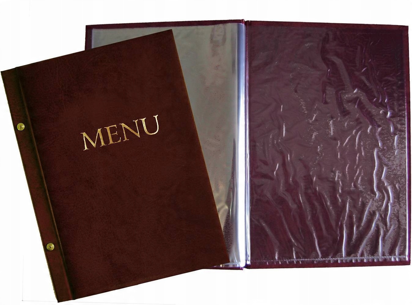 

Okładka, karta Menu A4, napis prosty