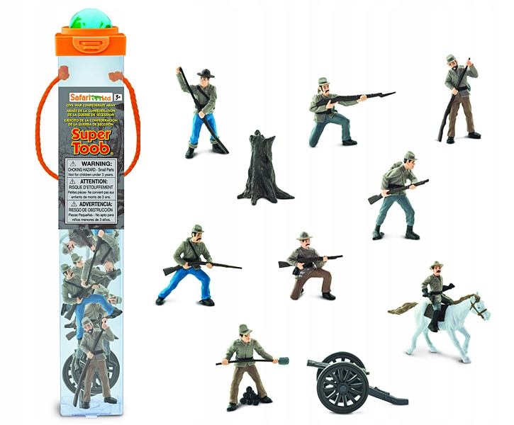 

Safari Ltd Zestaw figurek Armia Konfederatów Wojny
