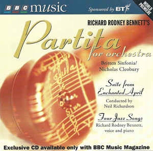Richard Rodney Bennett Partita For Orchestra Nowa