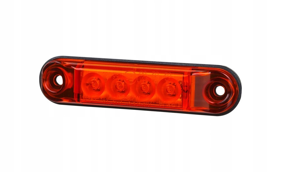 Lampa obrysowa obrysowka SLIM LED Czerwona